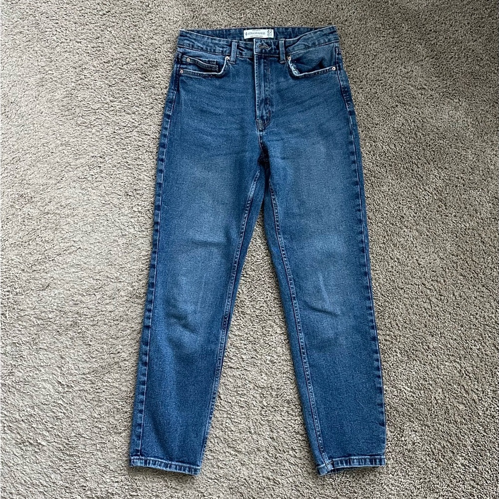 Stradivarius Mom Slim Fit Jeans